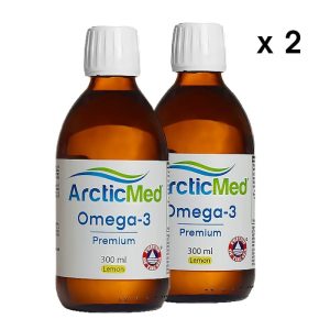 ArcticMed Omega-3 300 ml citron 2-pack