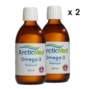 ArcticMed Omega-3 300 ml naturell 2-pack
