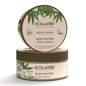 Ecolatér body butter med hampa olja, body lotion, kroppssmör