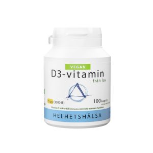 D-vitamin vegan 75µg/3000IE 100 kapslar Helhetshälsa