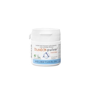 Helhetshälsa Dunderpulver vitamin för barn 22 gr pulver burk