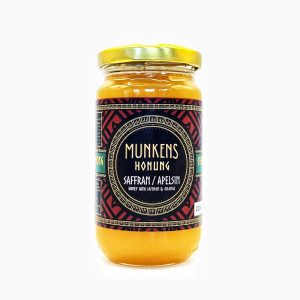 Honung apelsin och saffran, 280 gr – Munkens