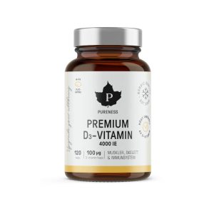 D-vitamin 100µg/4000IE 120 kapslar Pureness