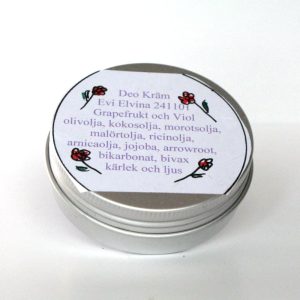 Deokräm grapefrukt viol – Evi Elvina