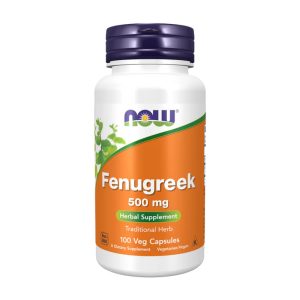 Fenugreek (bockhornsklöverfrö) 500 mg - NOW
