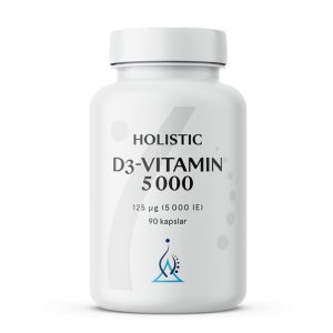 D3-vitamin 5000 ie 90 kapslar - Holistic