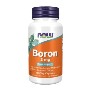 NOW Boron 3 mg 100 kapslar