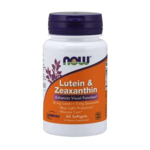 Lutein & zeaxanthin 60 kapslar - NOW