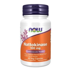 NOW Nattokinase 100 mg 60 kapslar