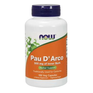 Pau D'Arco 500mg 250 kapslar - NOW