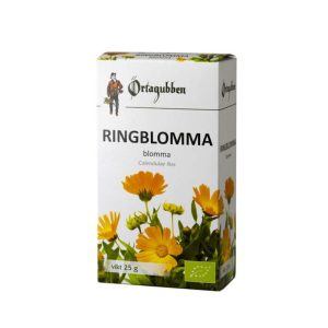 Örtagubben torkad ringblomma