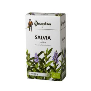 Örtagubben torkad salvia hel ört