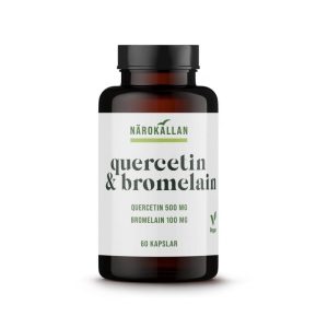 Quercetin & Bromelain Närokällan 60 kapslar
