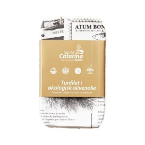 Tonfiskfilé i ekologisk olivolja 120 g – Santa Catarina