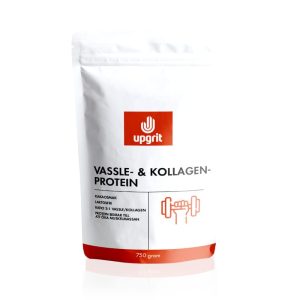 Vassle & kollagenprotein 750 g Kakao – Upgrit