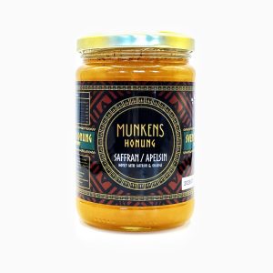 Honung apelsin & saffran 500 gr – Munkens