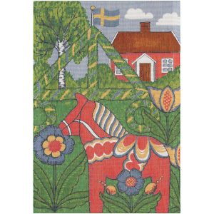 Handduk folkfest 35x50 - Ekelunds
