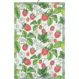 Handduk jordgubbar 40x60 - Ekelunds