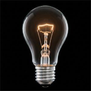 Glödlampa - E27 klar 15W