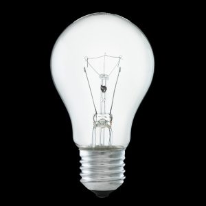 Glödlampa - E27 klar 60W
