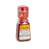 Japansk La-Yu chiliolja i glasflaska